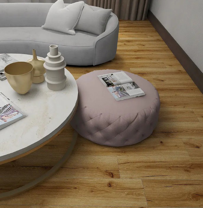 Напольное покрытие Dry Back LVT: решение для пола, сочетающее в себе долговечность и красоту.